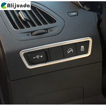 

Stainless Steel Car headlight decoration decoration metal flake headlight conversion keys trim for hyundai IX35 IX 35 Car