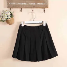 Элегантный дизайн черный плиссированные юбки студент короткая юбка женская школьная униформа в стиле «Mori Girl» модная плиссированная юбка в Корейском стиле Для женщин юбки