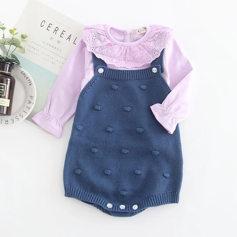 Knitted Baby Rompers Autumn New born Baby Clothes Baby Jumpuit Newborn Baby Boy Clothes Infant Toddler Overalls Girls Romper Knitted Baby Rompers Autumn New born Baby Clothes Baby Jumpuit Newborn Baby Boy Clothes Infant Toddler Overalls Girls Romper