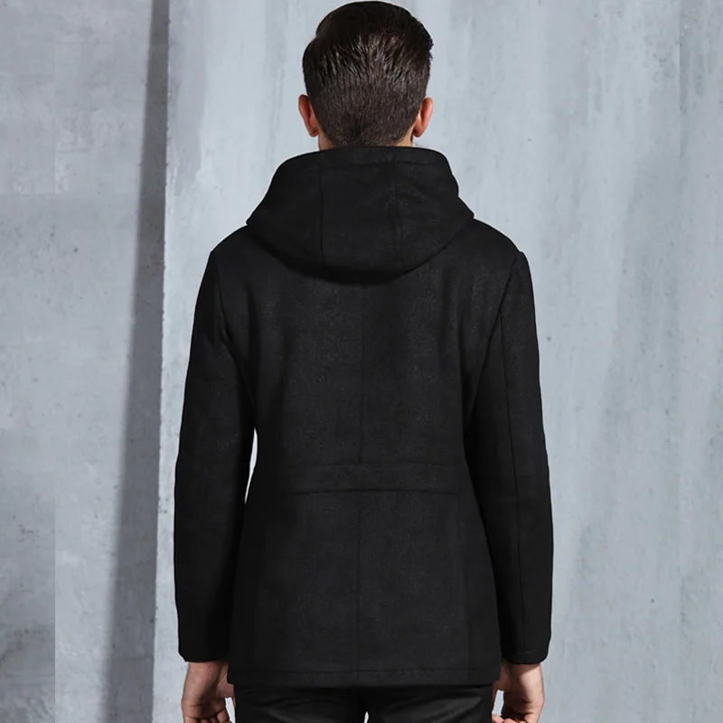 M-XXXL новая мужская куртка зимняя с капюшоном меховое пальто черная кожаная куртка мужская chaqueta moto hombre байкерская куртка для мужчин, размеры