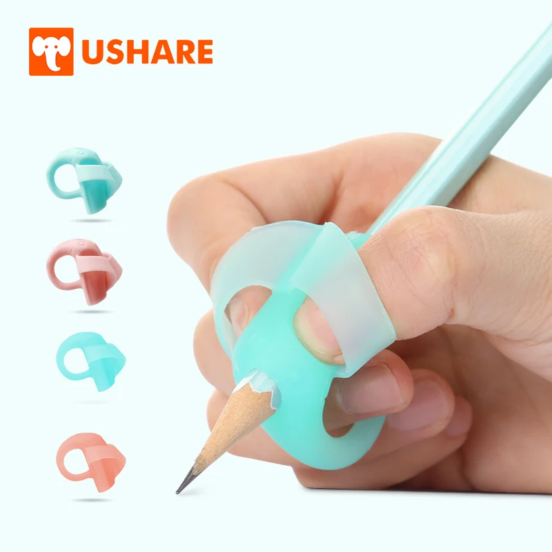 USHARE форма слона правильная ручка для карандашей 4 шт. в наборе детей
