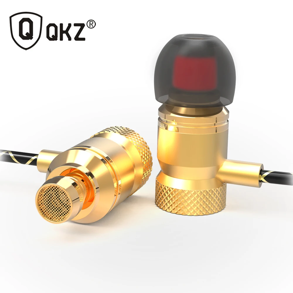 QKZ X5 100% Original Metal Earphones In-Ear Bass Headset For Phone Audifonos DJ 