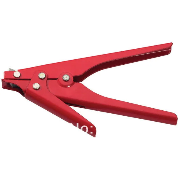 

HS-519 Nylon cable tie tools function fastenting and cutting cables and wires