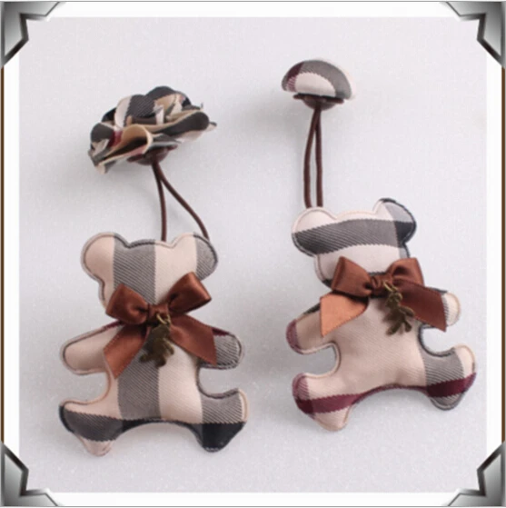 Baby girl s summer style cute bear hair ring headwear hair accessories for children make kids