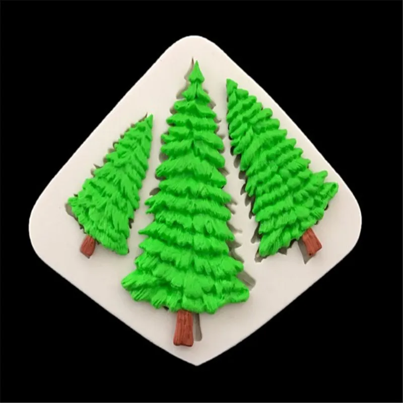 

1PC Silicone Mold Tree Leaf Tree Shape Baking Pan Cake Decorating Tools Chocolate Soap Mold Cake Stencils DIY Direct Selling