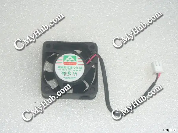 Véritable Pour Protechnic MGA4012XB 015 A0 DC12V 0.13A 2pin 2 fils 4015 ...