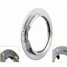 Pierścień pośredni do nikona F (non ai, AI, AIS) obiektyw do Canon EOS EF AI EOS 550d 60d 5d3 700d 7d 50d 5d2 6d mosiądz srebrny