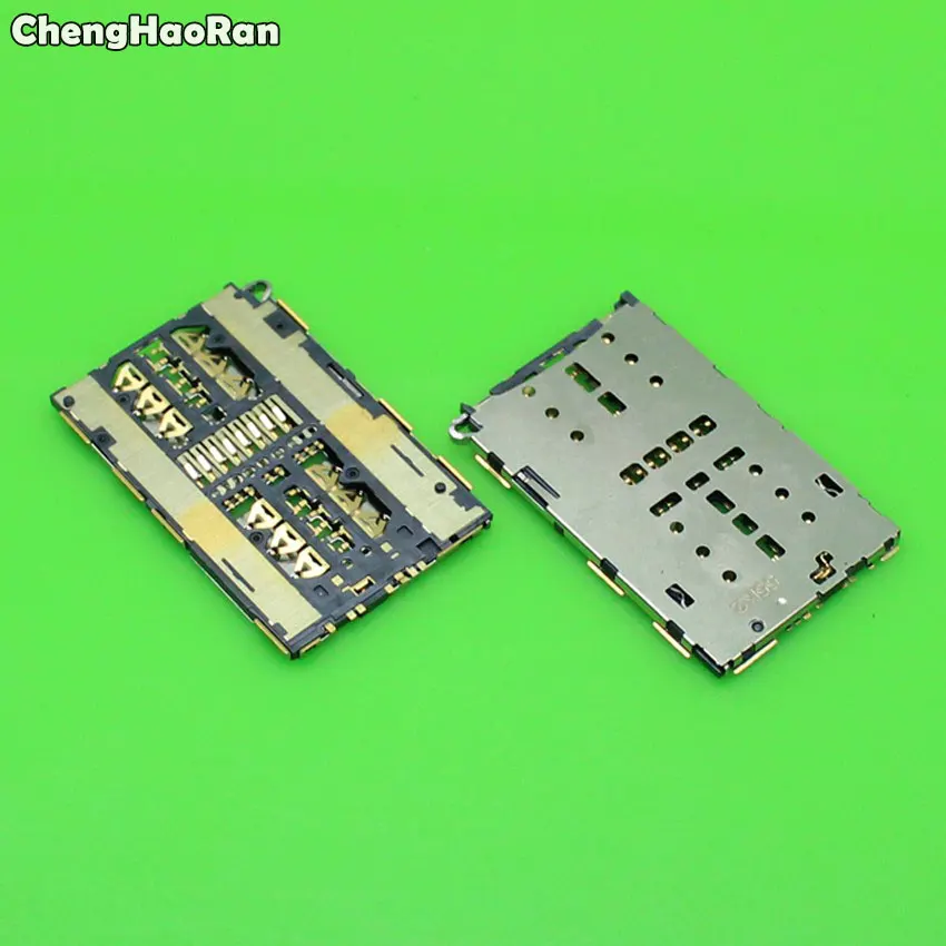 ChengHaoRan 2 шт. новый держатель гнезда для sim-карты лоток Слот Запасные части Huawei Honor 7