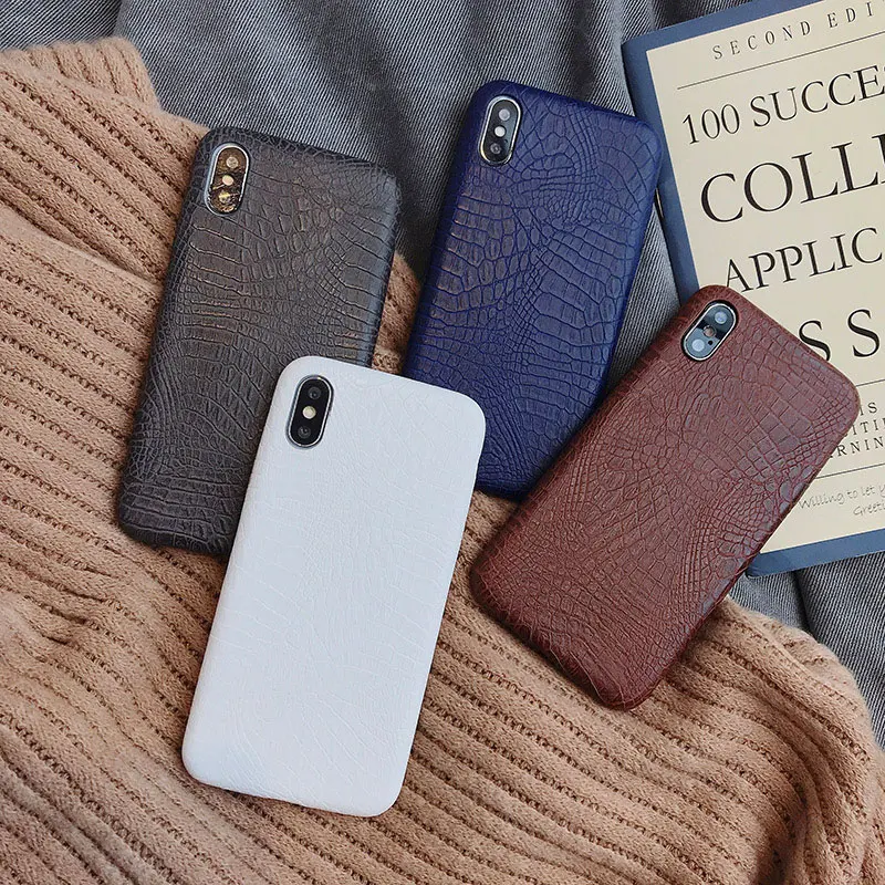 Для iphone Xs MAX XR X SE чехлы с текстурой крокодила чехол для телефона 12 Mini 11 Pro max 7 8 6 6S Plus