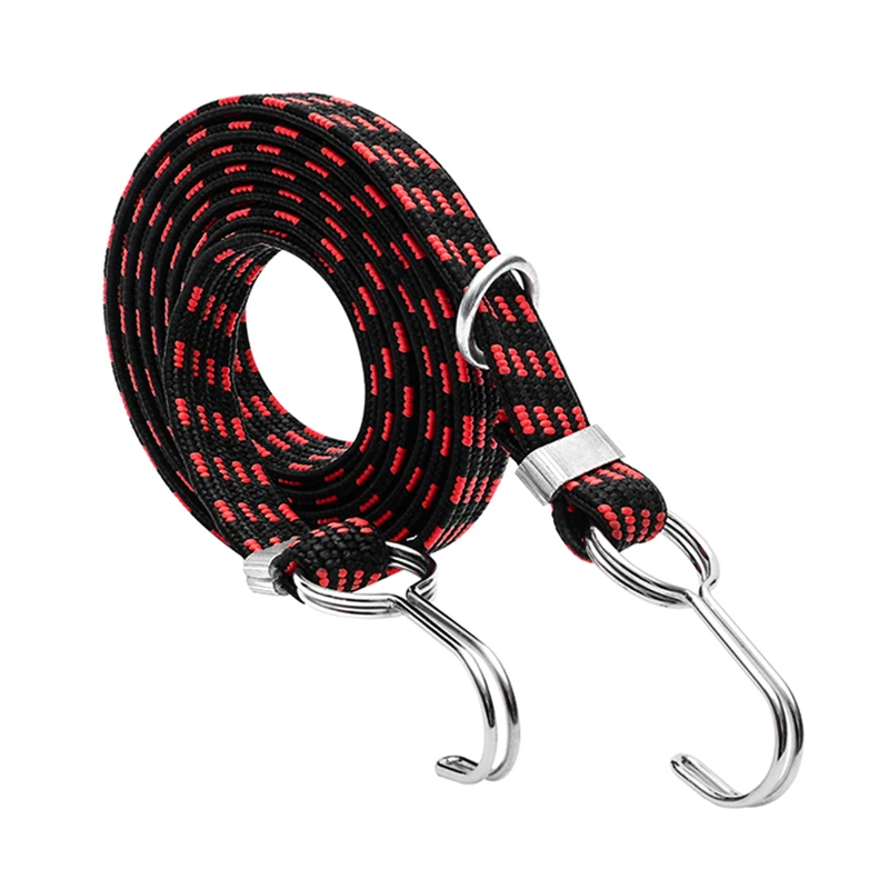 Discount High-Quality Elastic Rope Motorcycle Bicycle Tied Rope Bandage Baggage Wrapped Belt Wrapped In Binding Luggage Lashing 5 Colors 4