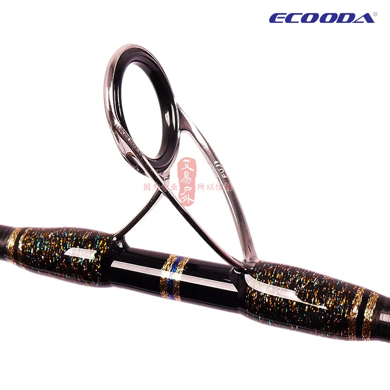 ECOODA ESNP popping rod full fuji Запчасти для отжимания на пляже удочка для лодки океанская выскакивающая Удочка 762 S/862 S 2,29 m/2,59 m PE4-8 Япония fuji