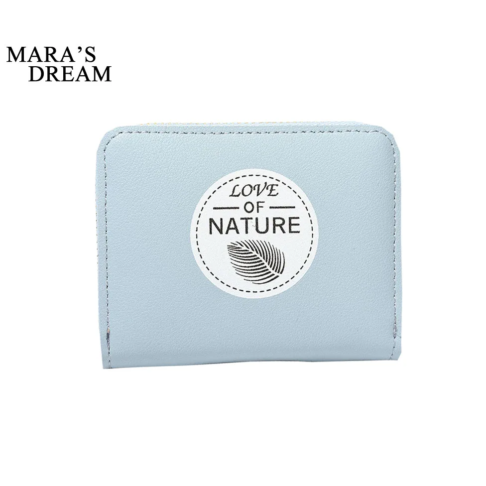 

Mara's Dream 2018 New Tassel Zipper Purse Woman's Wallet Double PU Leather Wallets for Card Holder Money Bag Girls Women Wallets