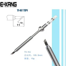 Ручка-тип TS-100 цифровой ЖК-дисплей Регулируемая температура Электрический паяльник для 1/шт TS-ку паяльной