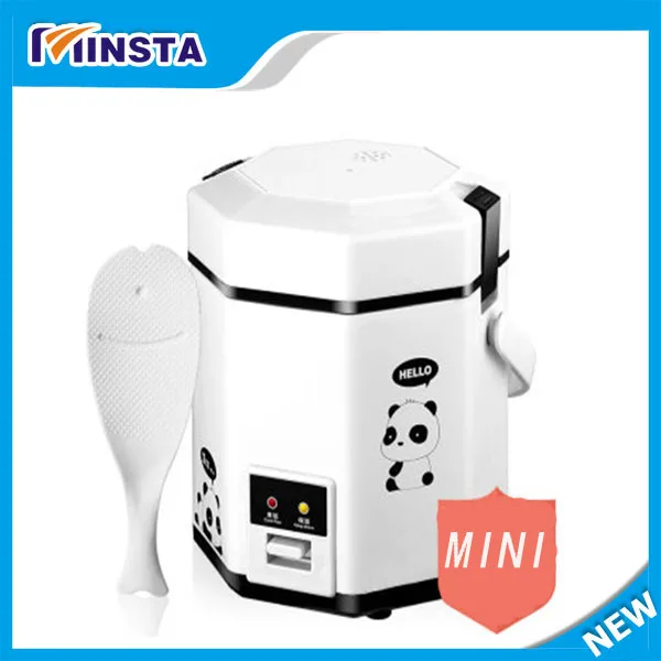 Super mini rice cooker  power 1L capacity  input mini rice cooker lunch box can stew soup heat lunch box