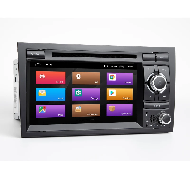 Cheap IPS DSP For Audi A4 S4 RS4 8E 8F B9 B7 B6 2 din 4G 8 core Android 9.0 Car radio dvd multimedia player stereo GPS wifi obd2 2