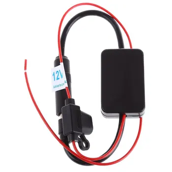 

NEW Ant-208 Car Radio Signal Amplifier FM Aerial Antenna Booster for Car Truck Stereo Antenna Marine Boat