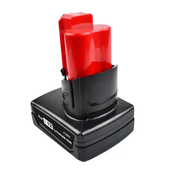 

Powtree 6000mAh For Milwaukee M12 battery C12 WS M12 IR Rechargeable Li-ion Replacement Batteries