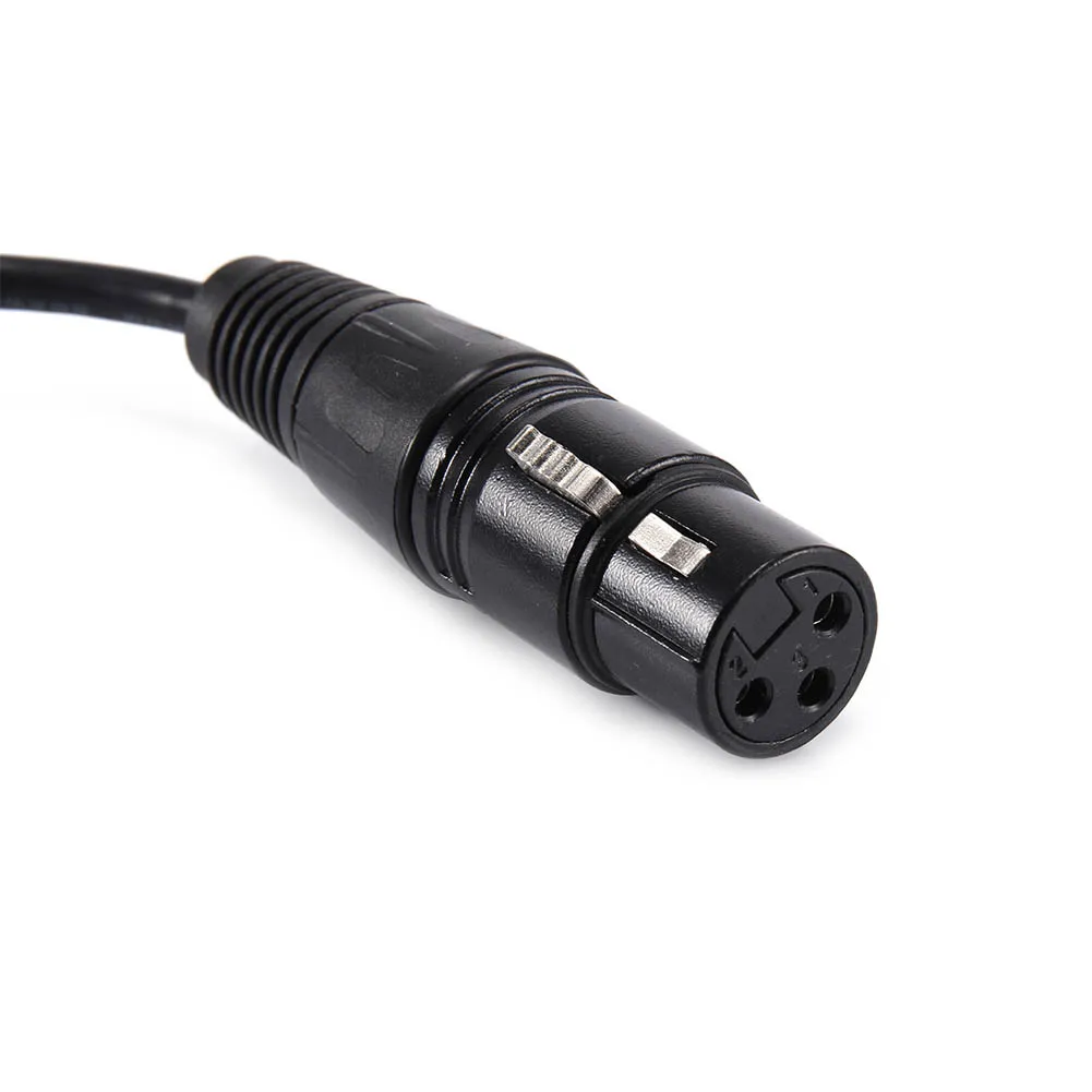 15 см RJ45 гнездовой разъем для XLR 3 Pin штекер/гнездо Соединительный Кабель-адаптер Ethernet шнур-переходник провод UY8