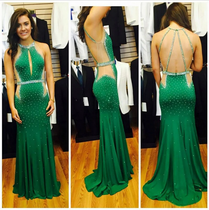 Hunter Embroidered Prom Dress