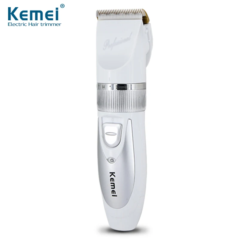 

Kemei6688 New Ceramic Cutter Electric Hair Clipper Trimmer Rechargeable Shaver Razor Cordless Adjustable Clipper Free Shipping