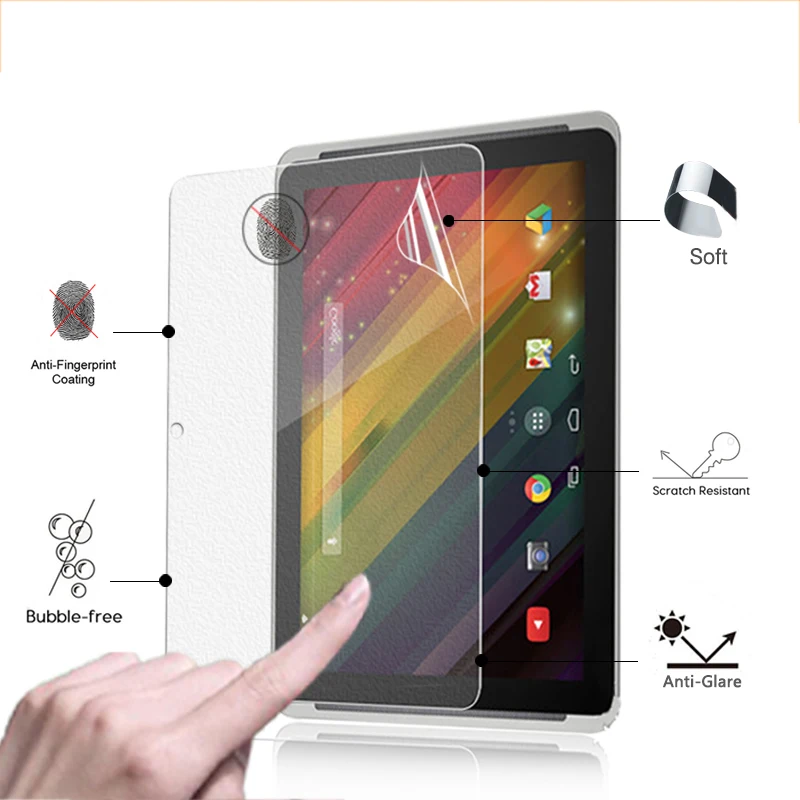 

Premium Anti-Glare screen protector matte film For HP 10 Plus 2201 10.1" tablet anti-fingerprint screen protective film + tools