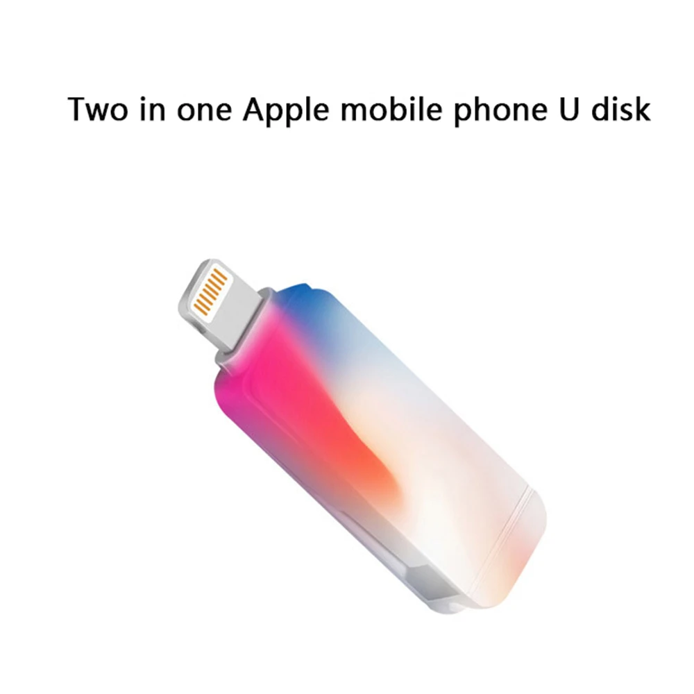 2 in 1 USB 3 0 Flash Drive Phone Computer U Disk Portable 128G Memory Stick 4