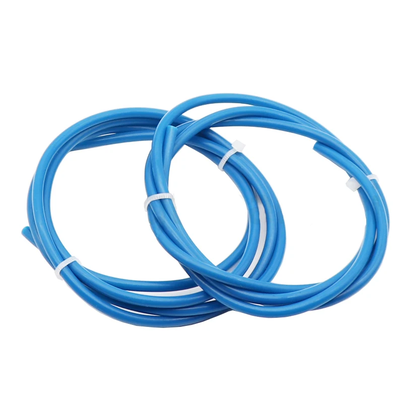 

1M Blue Quality Teflon tube 3D printer accessories Blue PTFE tube remote nozzle feeding tube 2mmX4mm High temperature resistance