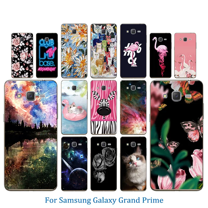 For Samsung Galaxy Grand Prime Phone Case Slim TPU Silicon Horse Pattern for G530F G531H G530FZ G5306W G5309W Full Protect Funda |