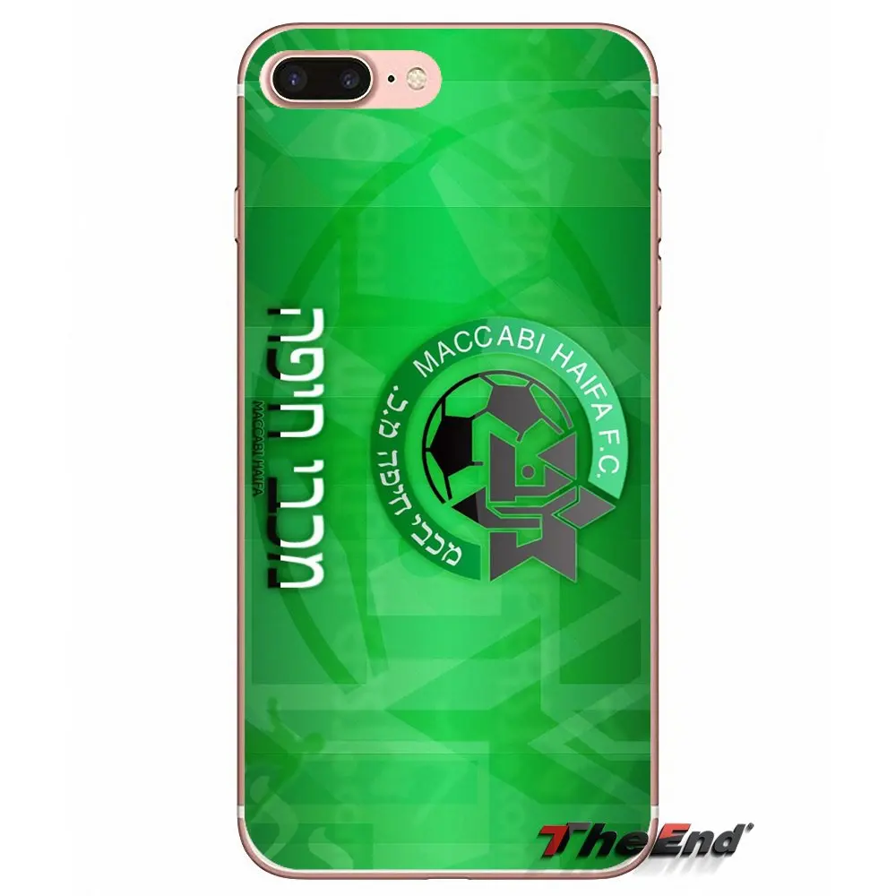 Израильский футбольный клуб Maccabi Haifa чехлы для Sony Xperia Z Z1 Z2 Z3 Z5 compact M2 M4 M5 E3 T3 XA Aqua LG G4