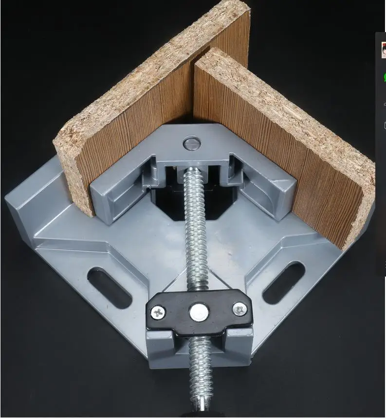 

90 degrees Right Angle Clamp Home General Corner Clamp Woodworking Vice Wood Metal Welding /5