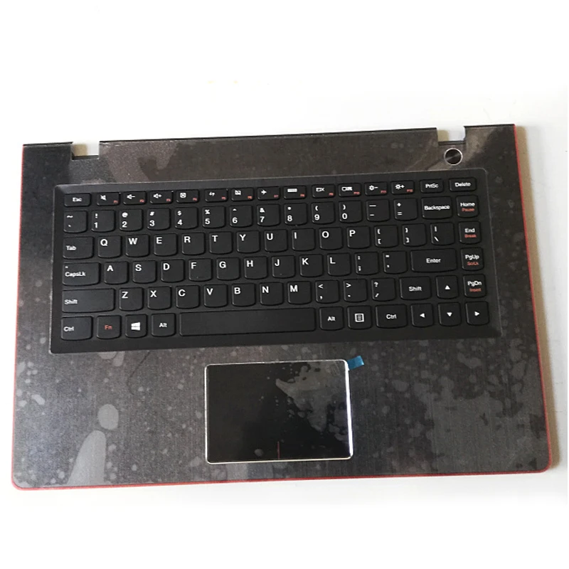 Новая/оригинальная подставка + клавиатура + сенсорная панель сборка для lenovo Ideapad 700S-14isk Series, PK09000CP20UL AM190000700