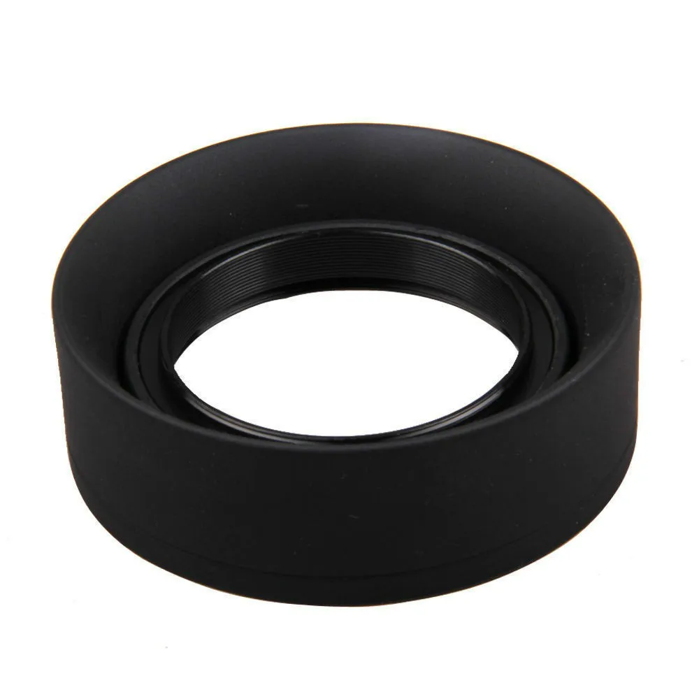 Multi-Size Adjustable Rubber Lens Hood