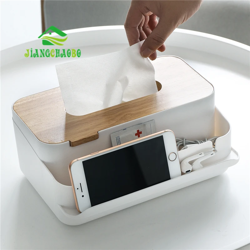 JiangChaoBo дома Пластик коробка для хранения рабочего разное Коробка салфеток