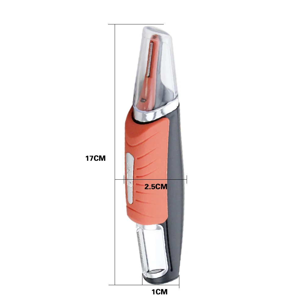 1 шт.,, дропшиппинг, MOONBIFFY, двойной концевой триммер, клипер, Микро Персональный триммер для бороды, волос, сенсорный триммер, бритва, уход за волосами