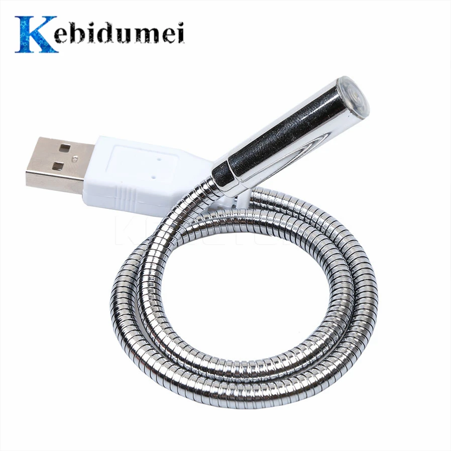 Портативная гибкая USB лампа для чтения kebidumei мини светильник ноутбука