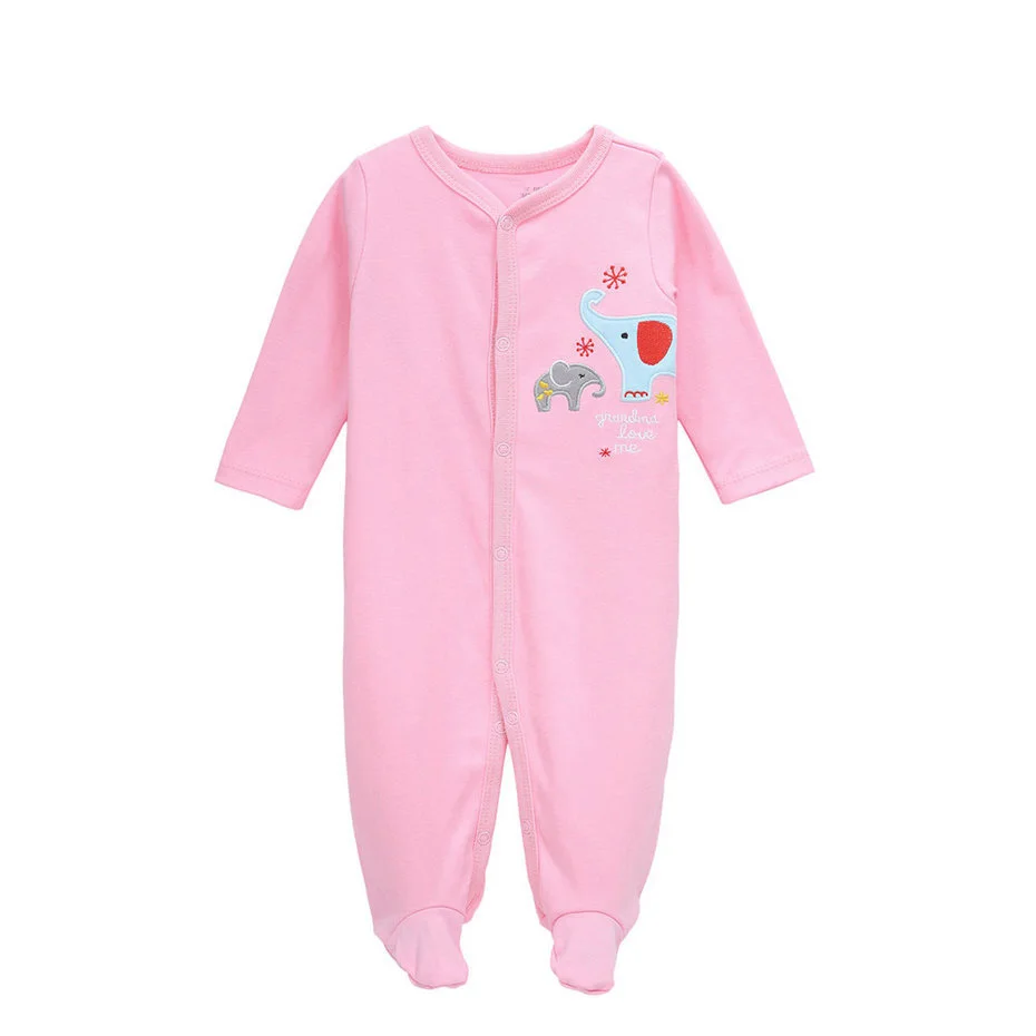 Los bebés 2 unids/set bebé recién nacido Ropa romper infantil Jumpsuit Jacquard mamelucos para bebe algodón manga larga ropa de dormir Los bebés 2 unids/set bebé recién nacido Ropa romper infantil Jumpsuit Jacquard mamelucos para bebe algodón manga larga ropa de dormir