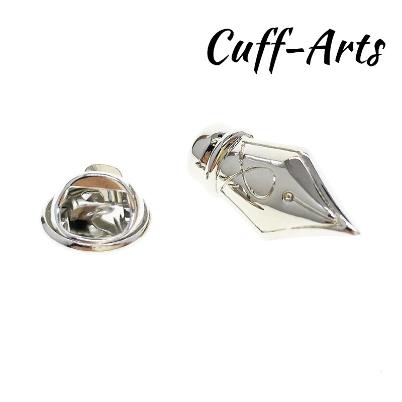 Cuff-Arts, для мужчин, очаровательное перо, с отворотом, булавка для рубашки, костюм, воротник, булавки, ювелирное изделие, подарок для мужчин, летняя мода, одежда, хороший подарок, P10103