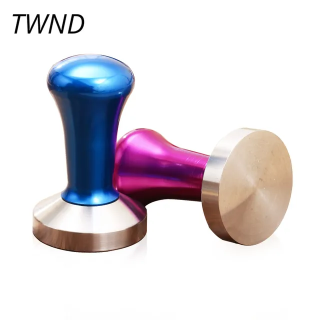 Special Offers Stainless steel coffee powder hammer handle bean tampers flat rippler tampers 15 Special Offers Stainless steel coffee powder hammer handle bean tampers flat rippler tampers 15