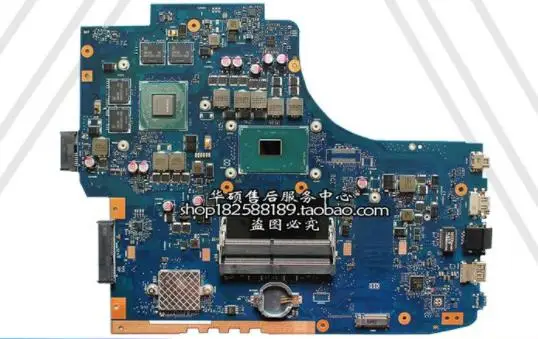 $US $300.00  N501JW laptop motherboard For ASUS N501J UX501J G501J G501JW UX50JW FX60J mianherboard N501JW 8G RA