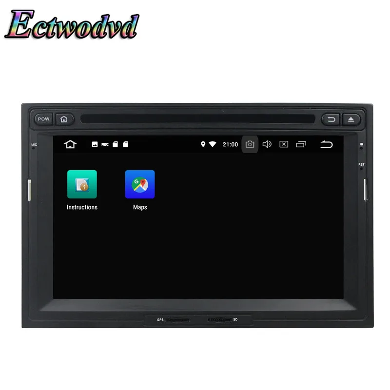 Discount Ectwodvd Octa Core 4G RAM 64G ROM Android 9.0 Car Multimedia DVD Player For Peugeot Berlingo 3008,5008,PG partner 2010-2016 4