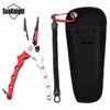 Seaknight SK004 Aluminum Alloy Fishing Pliers+Retention Rope 80g 17cm Hook Remover Line Cutter Multifunctional Fishing Tools ► Photo 1/6