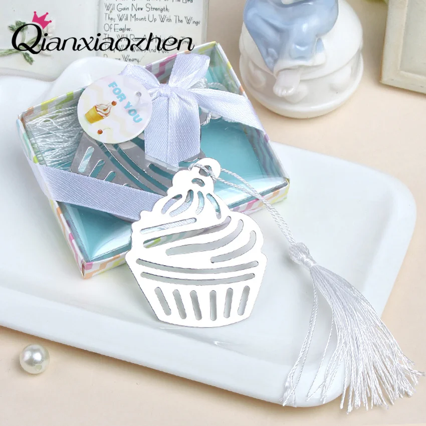 10pcs cupcake bookmark wedding favors and gifts wedding bookmark wedding favors