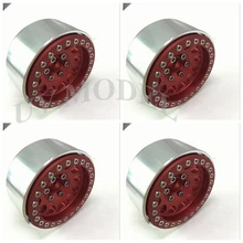 4 шт./партия RC 1,9 дюймов обод колеса высокое качество сплав гусеничный 1," колеса диски для 1/10 осевой RC SCX10 CC01 D90