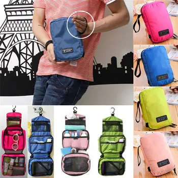 

Women Travel Camping Toiletry Hanging Wash Portable Makeup Cosmetic Storage Bag