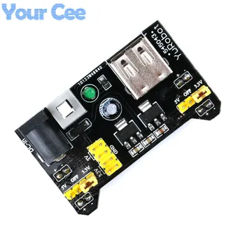 

5 pcs DIY Kit Parts MB102 Solderless Breadboard Power Supply Module 3.3V/5V