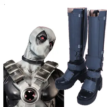 

Superhero X-men Deadpool Cosplay Boots Shoes Costume-Made