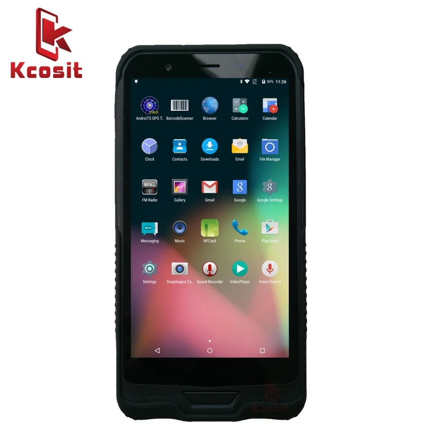 Китайский портативный терминал PDA " прочный планшетный ПК водонепроницаемый телефон Android 5,1 2G ram 4G LTE 1D 2D лазерный сканер штрих-кодов NFC GPS