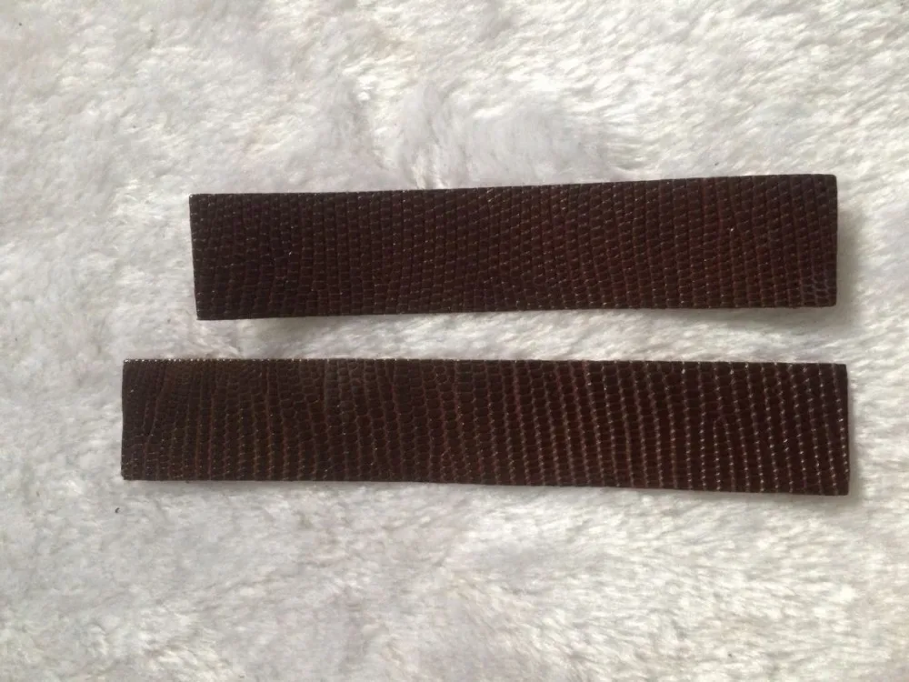 

Black and Brown Color Genuine Lizard Skin for Watchband Barcelet