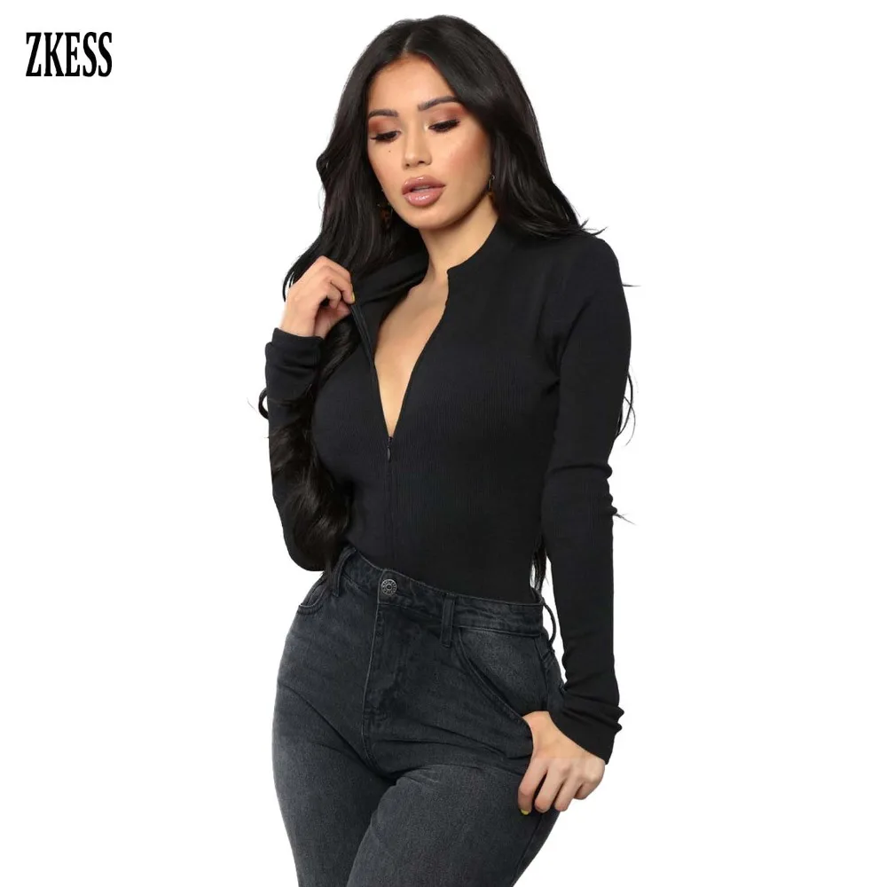 Black-Red-Grind-Time-Beyond-Long-Sleeve-Bodysuit-LC32327-2-1