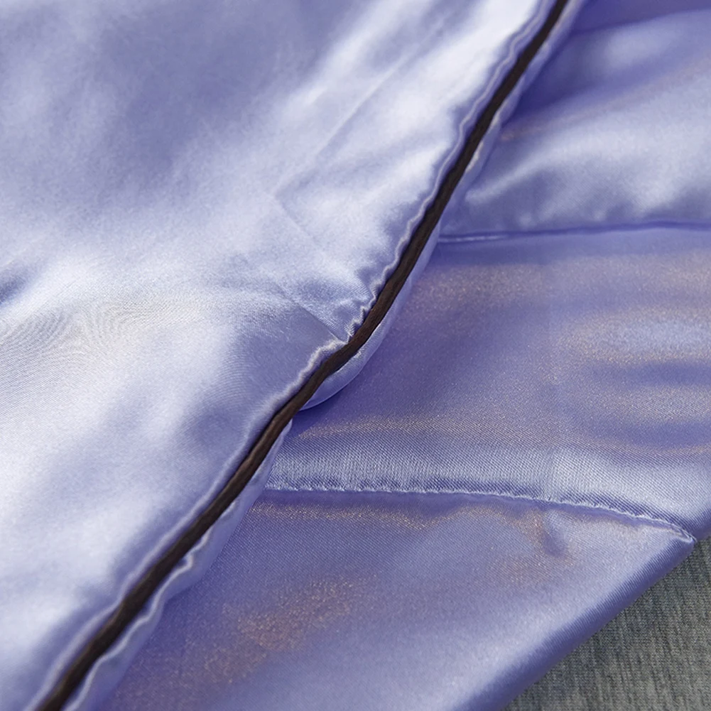 Ceny Wygodne 100% jedwabiu pocieszyciel kocyk do okrywania kołdra zmywalny lodowy jedwab lato klimatyzacja kołdra koc